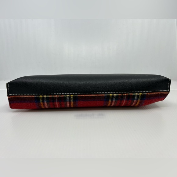 Loewe Red Tartan Plain T-Pouch - Picture 4 of 11